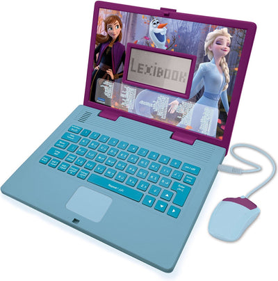 Lexibook Disney Frozen, zweisprachiger Lernlaptop, Arabisch, Englisch