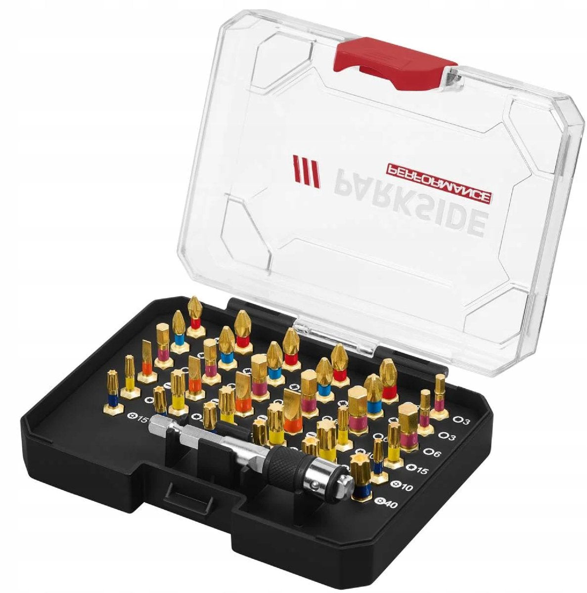 Parkside Performance-Schraubendreher-Bit-Set 37-teilig – langlebig und vielseitig