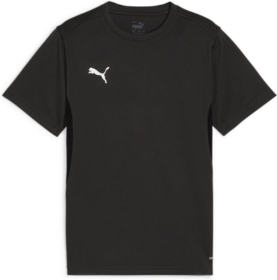 Puma Teamgoal Jersey Jr Jungen Sportshirt – Schwarz-Weiß-Flat Dark Grey
