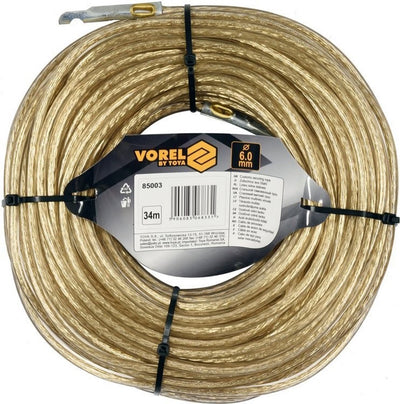 Vorel - Zolllinie aus Stahl - 6mm - 34m