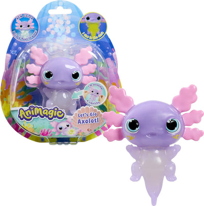 Goliath Animagic Let's Glo Axolotl Pastell - Spielfigur - leuchtender Axolotl