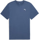 Puma M Tad Essentials Solid Cat Tee (LC Small Cat) Herren-Sportshirt – dunkles Indigo