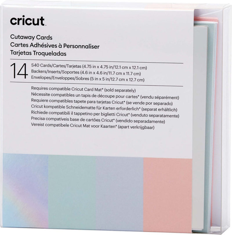Cricut • Cutaway-Karten Pastell R40