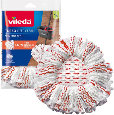Vileda 1066785 – Turbo 3-in-1-Ersatz | 5 Stück