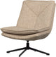 Woood Milaro Drehsessel – Polyester – natürliche Melange – 88 x 75 x 94