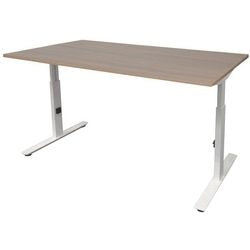 Schreibtisch Schapenburg lin-pl128-havw-m25 Spanplatte, Metall mehrfarbig
