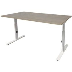 Schreibtisch Schapenburg lin-pl128-robw-m25 Spanplatte, Metall mehrfarbig