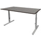 Schreibtisch Schavenburg lin-pl148-loga-m25 Spanplatte, Metall mehrfarbig