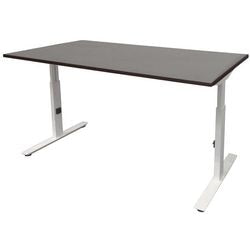 Schreibtisch Schapenburg lin-pl148-logw-m25 Spanplatte, Metall mehrfarbig