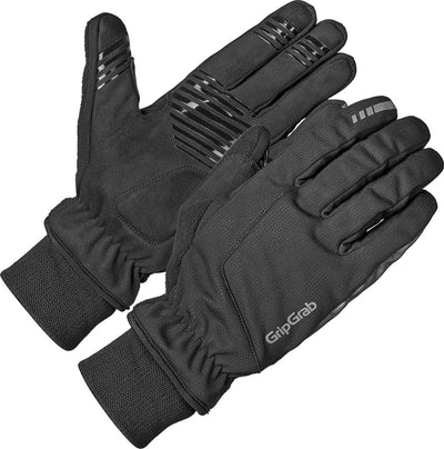 Gripgrab – Windster 2 winddichte Winter-Fahrradhandschuhe – Schwarz – Unisex – Größe XS