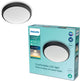 Philips LED Philips Doris Badezimmer-Deckenleuchte – Schwarz – klein – 6 W
