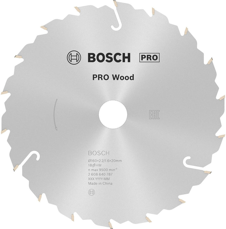 Bosch cirkzb speed 160x20x2,4 18t fz wz