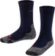 Falke TK2 Anti-Blister Wandersocken aus dickem Woll-Funktionsmaterial Kinder blau - Größe 31-34