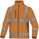 Delta Plus Warnschutz-Softshelljacke Stretch 2in1 Mondlicht – Fluororange | gelb - xxl