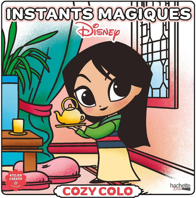 Hachette Disney Cosy Colo Malbuch – für Erwachsene und Kinder