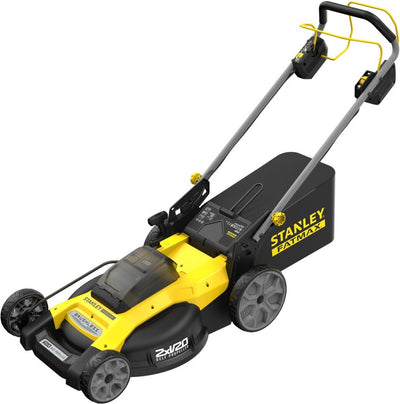 Stanley sfmcmws251m fatmax® v20 Akku-Rasenmäher 51 cm mit Radantrieb 2x18 V 4,0 Ah