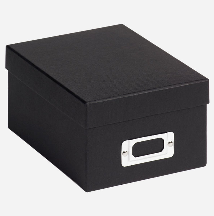 Walther fb-115-b fun – Foto-Aufbewahrungsbox – Größe 17 x 22 x 11 cm – 700 Fotos 10 x 15 cm – schwarz