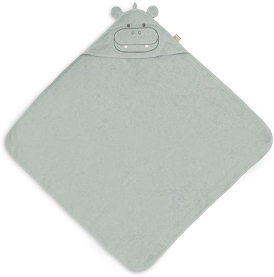 Jollein Badeumhang Frottee 75x75cm Nilpferd glücklich