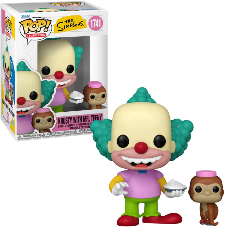 Die Simpsons Krusty mit Mr. Teeny Vinylfigur 1741 Unisex Funko Pop! - neutral - Standard