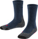 Falke TK2 Anti-Blister Wandersocken aus dickem Woll-Funktionsmaterial Kinder blau - Größe 31-34