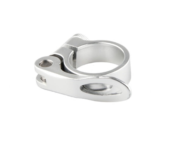 Sattelstützenklemme Alu 34,9 Silber