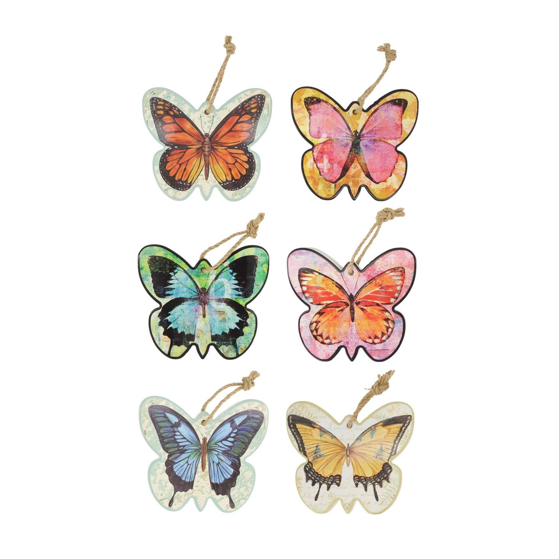 Dijk Natural Collections Anhänger Schmetterling aus Keramik 16x19cm