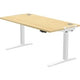 Sitz-Steh-Schreibtisch Fellowes 9787301 Stahl, MFC weiß