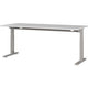 Sitz-Steh-Schreibtisch Germania 4253-583 grau 750 mm (H)