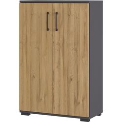 Hängeregistraturtruhe Germania 4247-564 braun 1230 mm (H)