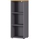 Bücherregal Germania 4230-564 grau 1200 mm (H)
