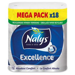 Toilettenpapier Nalys Comfort weiß 1948, 2 g
