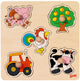 Goki Holz Nick Puzzle Farm