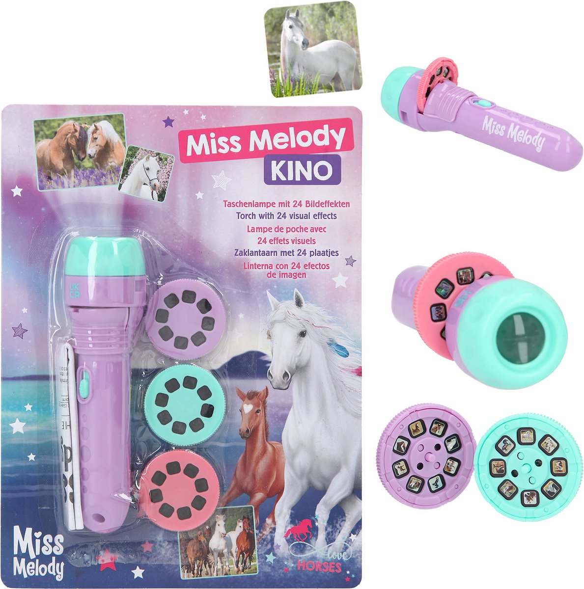 Depesche – Miss Melody Taschenlampe mit Bildern