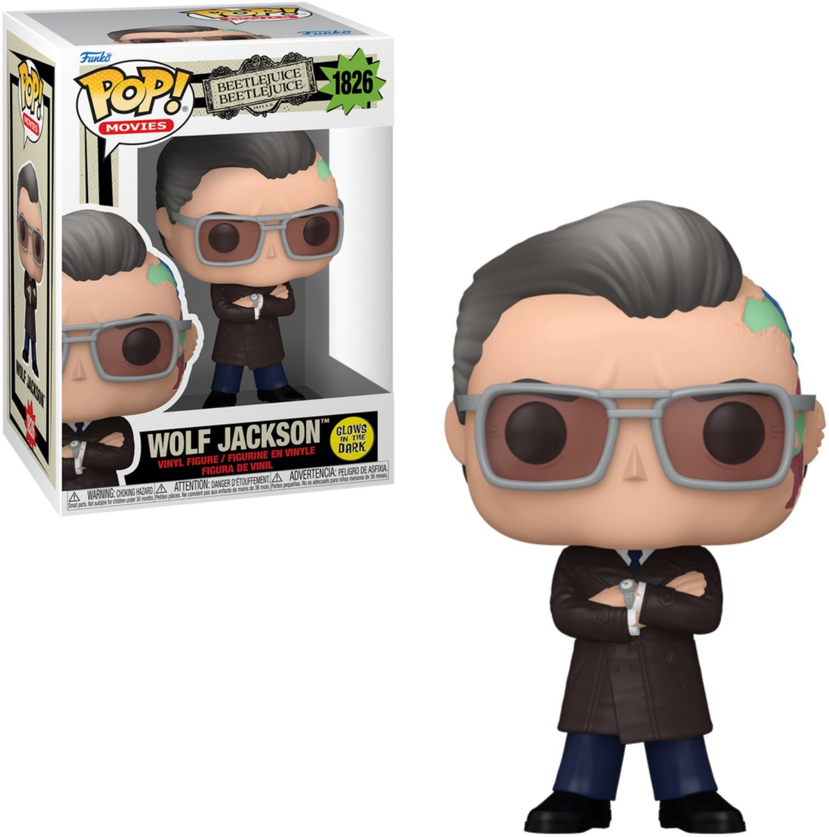 Funko-Pop! Filme: Beetlejuice – Wolf Jackson #1826 leuchtet im Dunkeln