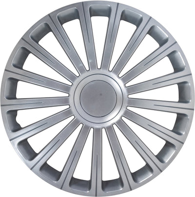 Carpoint Radkappen Radical Pro 14 Zoll ABS Silber 4er Set