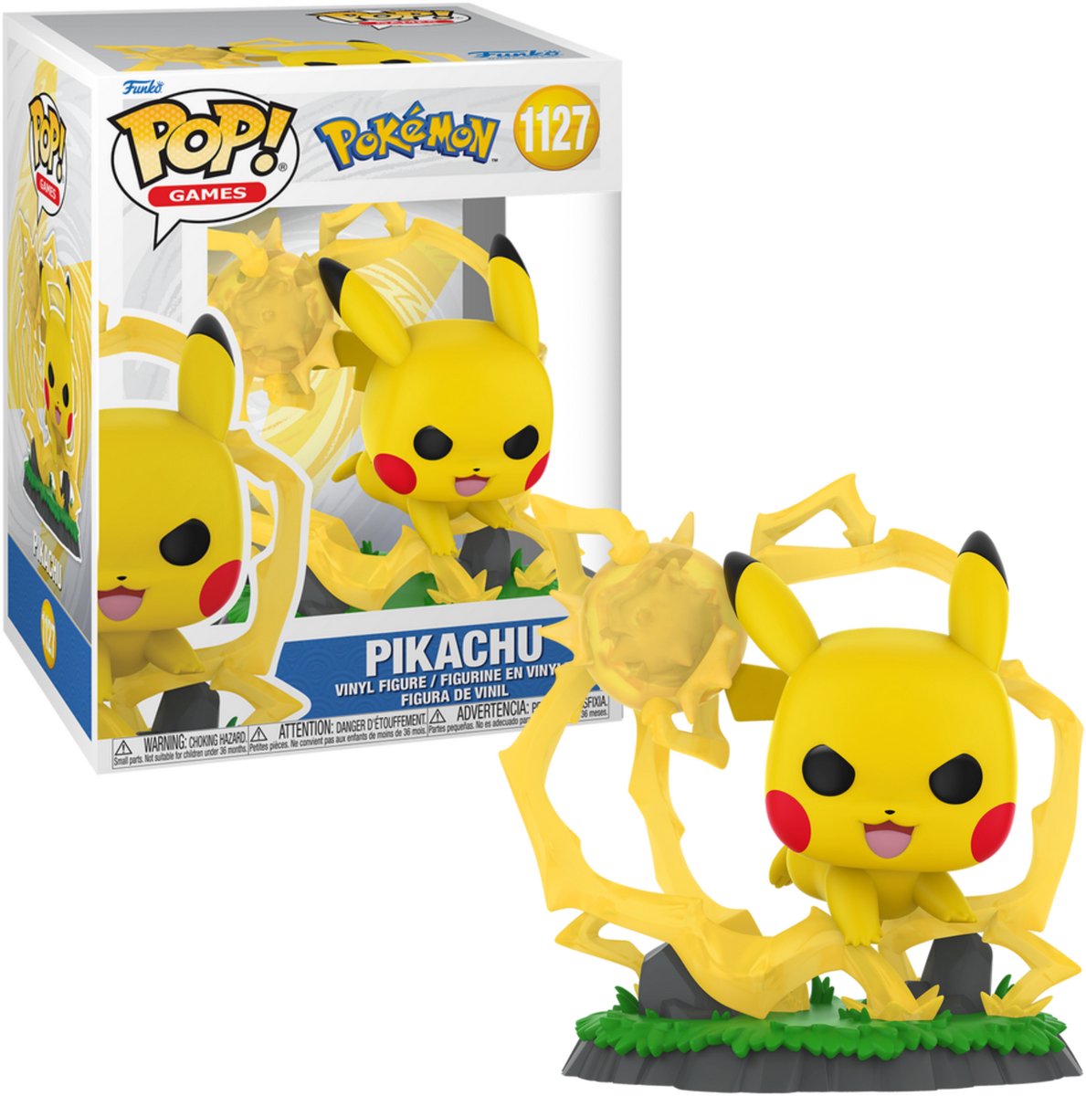 Funko Pokémon Pikachu (Pop! Games) Vinylfigur 1127 Unisex Pop! - neutral - Standard