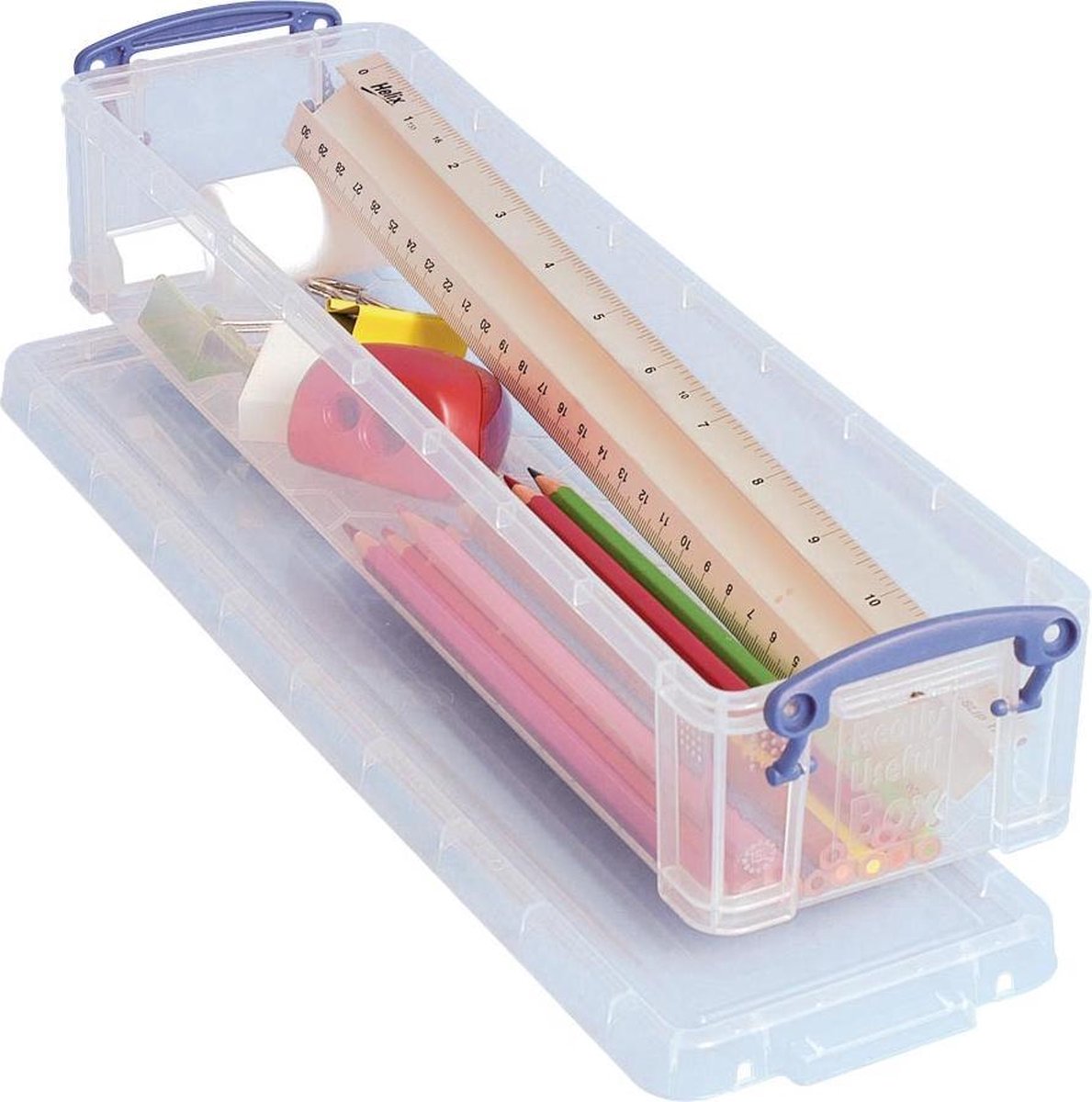 Wirklich nützliche Box Bleistiftbox 15 Liter transparent
