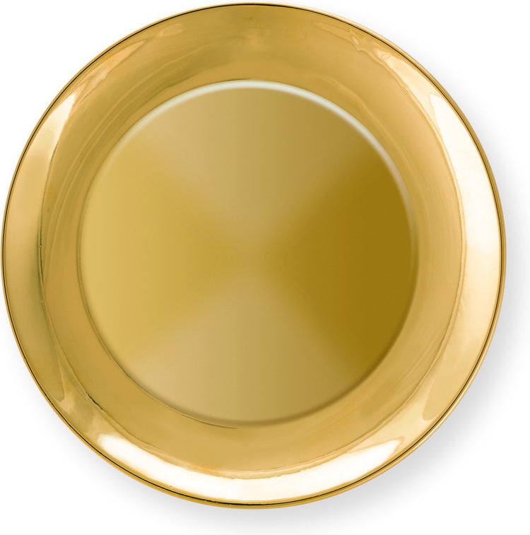 Vtwonen - Basic - 2er-Set - Frühstücksteller - Gold - Porzellan - 20cm