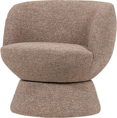 Woood Shuffle Drehsessel – Melange – Braun – 72 x 73 x 71