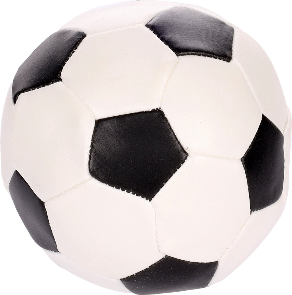 Flamingo Fußball groß - Hundespielzeug - 10 cm - weiß