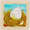 Goki Holzschicht Puzzle Huhn