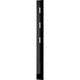 Wandgarderobe Germania 3255-83 1700 x 150 x 40 mm schwarz