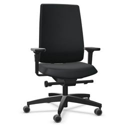 Dauphin Drehstuhl ID 7045 Kunststoff schwarz
