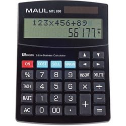 Tischrechner Maul MTL 800 Business Pro schwarz