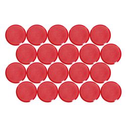 Whiteboard-Magnete Maul 6177125 rot, 20 Stück