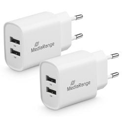 Mediarange Ladegerät mrma114 weiß
