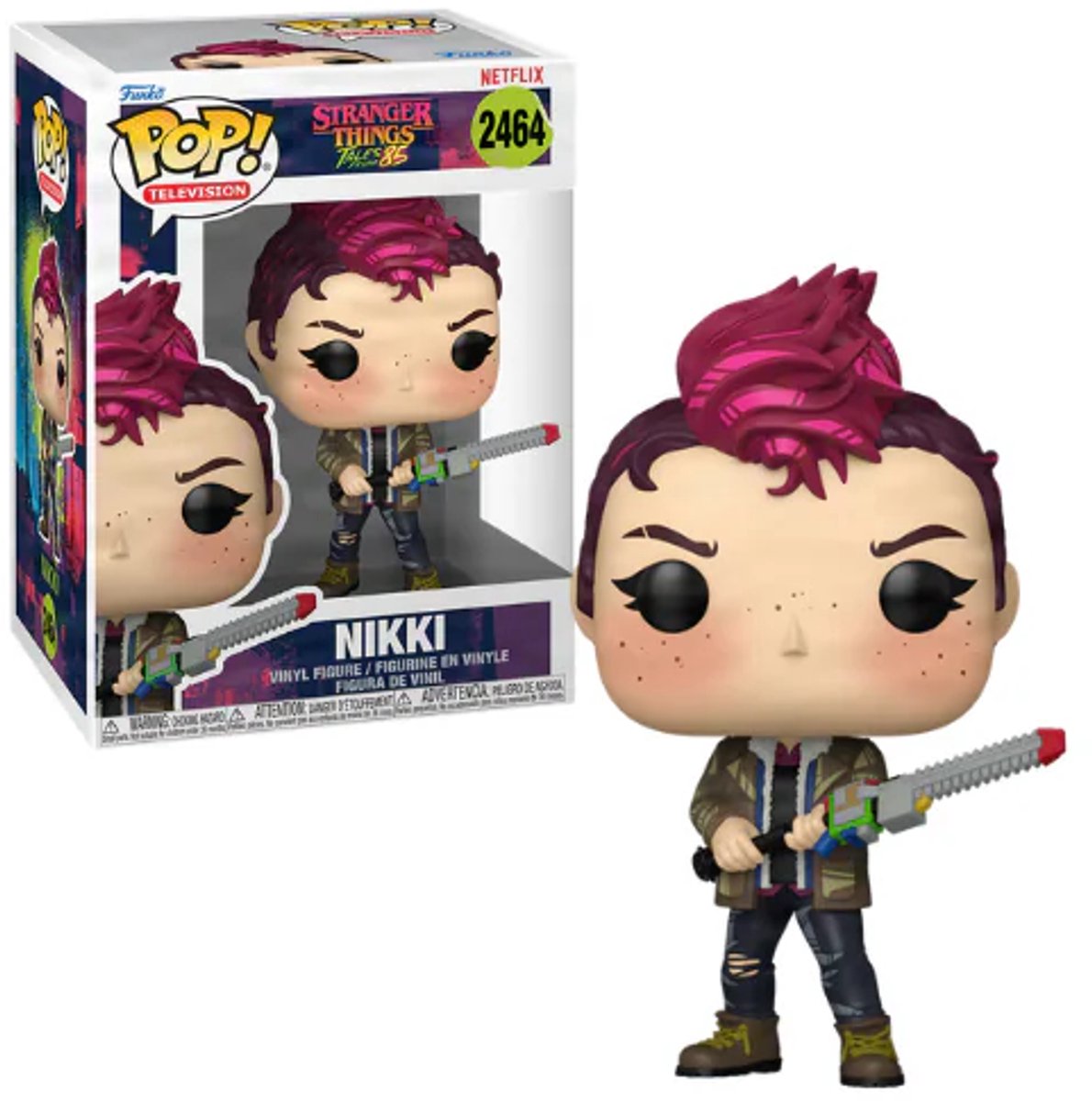 Funko-Pop! Fernsehen: Fremde Dinge aus dem Jahr 1985 – Nikki #2464