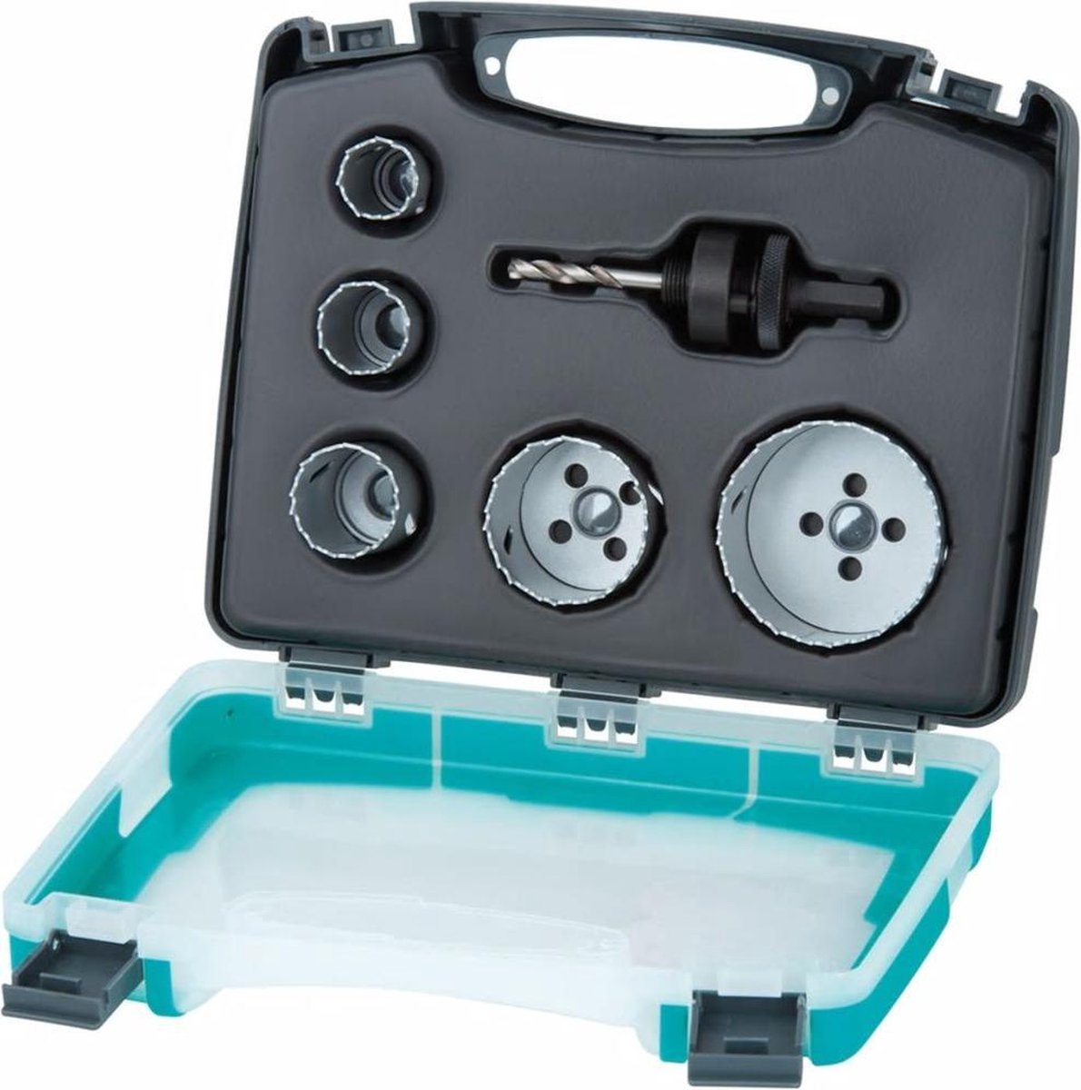 Wolfcraft – Bim-Lochsägen-Set – „Sanitär“ – 6-teilig – 3498000