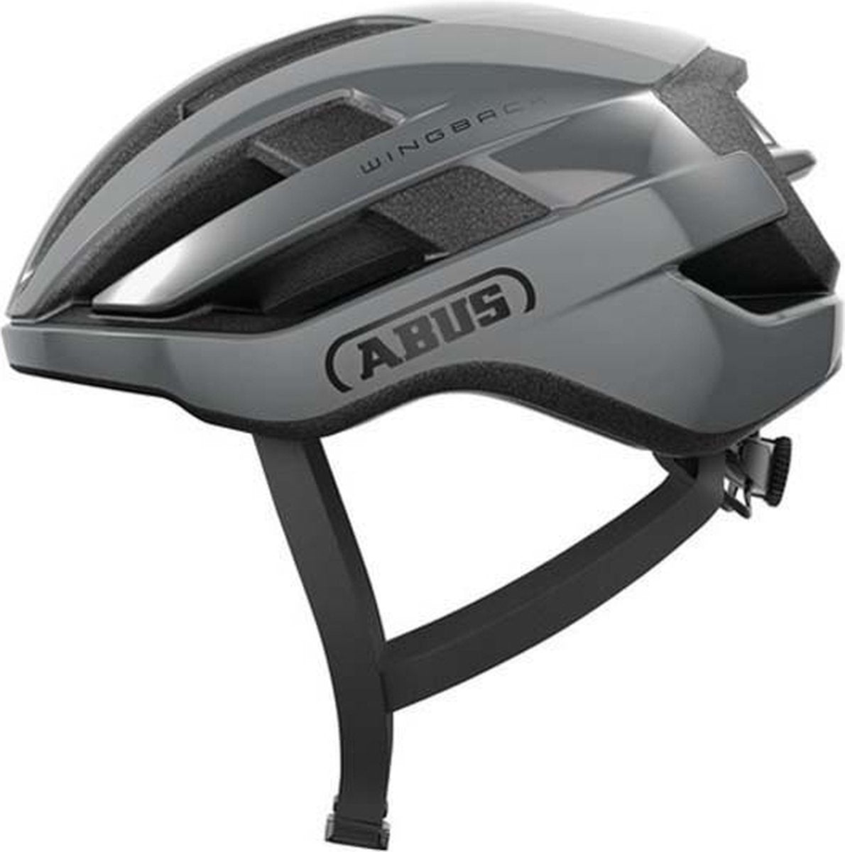 Abus Helm Wingback Race Grau L 57-61 cm