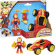 Hasbro Marvel Iron Man und seine tollen Freunde: Iron Racer, Actionfigur und Spielzeugfahrzeug
